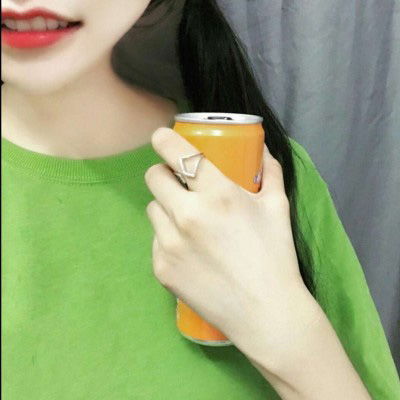 女生头像绿色系清新qq头像女生绿色社会真人
