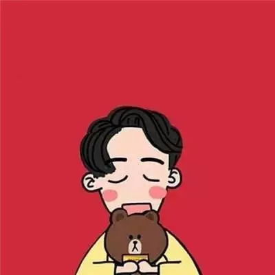 卡通情侣头像你说你喜欢我所有的样子,好的不好的全都能接受