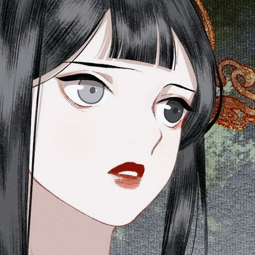 动漫女头国风古装头像