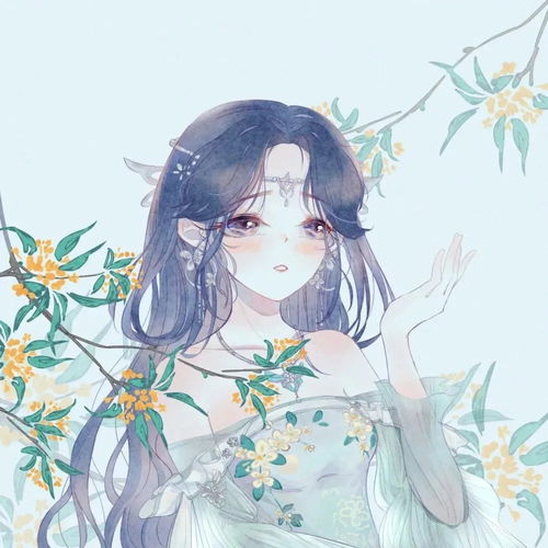 古风女生头像风华是一指流砂,苍老是一段年华