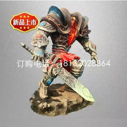 游戏人物雕塑,玻璃钢卡通雕塑-黄页88网