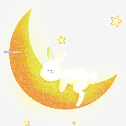 月亮上的小兔子插画图片大小2000x2000px图片尺寸2.16mb来自png搜索网pngss.com免费免扣png素材下载彩色插画创意绘画简约卡通矢量图案兔子小清新小元素月亮装饰