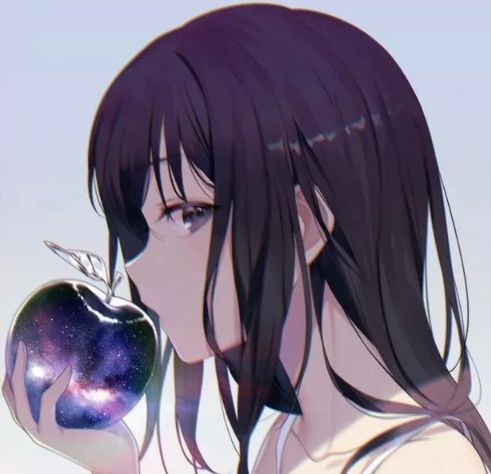 插画头像闺蜜头像,动漫姐妹头像