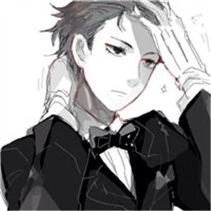 帅气黑白动漫男生头像,全部是手绘的喜欢来拿