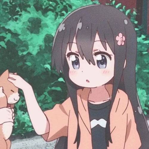 百合情头可爱头像小兔子