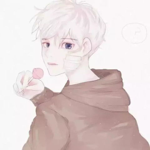 动漫腹黑系男生头像他只喝酒不说话,眼泪掉了也不擦