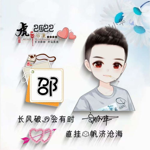 你的微信头像多久没换了,2022虎年好运卡通情侣签名头像,请查收