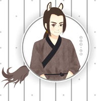 手绘张智尧头像,q版古装男星张智尧qq头像图片