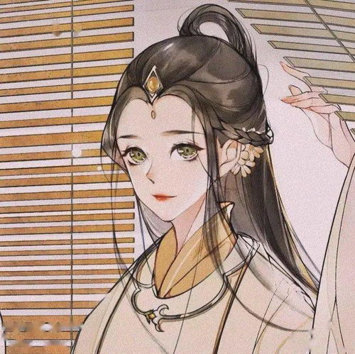 动漫头像丨黑白古风手绘