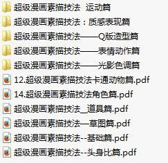 学习漫画素描就不要错过这强大的技法大全