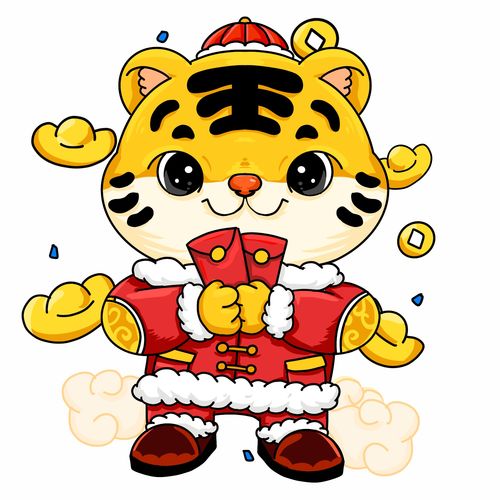 再传一批2022虎年春节元素的图片给大家鉴赏