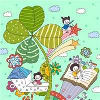 四叶草图片头像卡通微信头像图片大全
