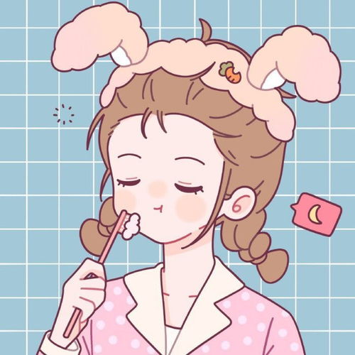 小清新动漫情侣头像