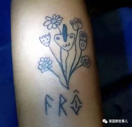 凭这丑到炸裂画风有毒的纹身风格,她成为了纹身界的新星