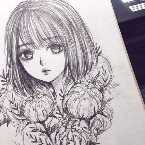 16岁少女的水彩动漫......美呆了