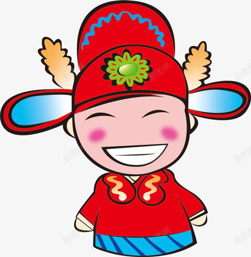 卡通版中国风戏剧人物页面网页平面电商创意素材戏剧素材
