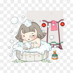 搓澡图片搓澡图片素材免费下载千库网
