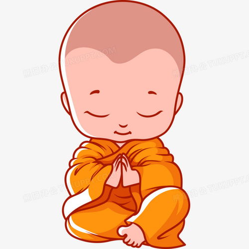 一休哥小和尚佛教png图片素材免费下载eps格式10001000像素熊猫办公