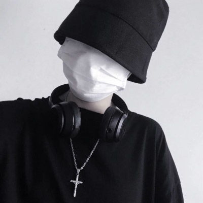 男生头像戴帽子遮脸要酷散落在烟头上的阳光