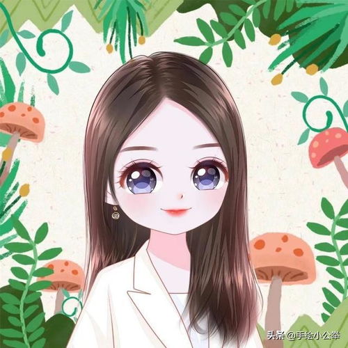 换个头像吧,俏皮可爱卡通头像,实在招人喜欢,大眼睛丸子头漂亮
