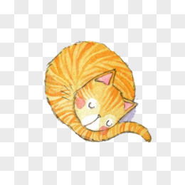 卡通手绘小猫图片素材免费卡通手绘小猫png设计图片大全图精灵