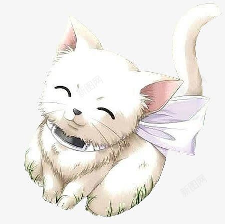 卡通笑脸猫咪卡通笑脸素材