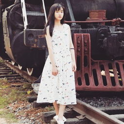 休闲美裙,出去也要出去美美的