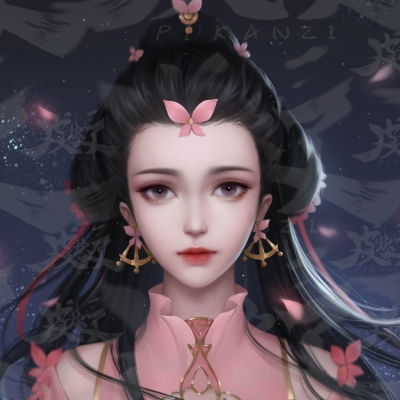 高清好看的小清新古风漫画头像女生图片