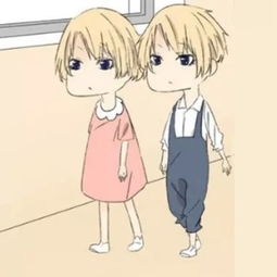 漫画变装兄妹自截动漫头像一夜七