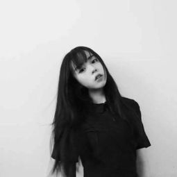 黑白色系酷女头悲喜自渡他人qq女生头像我要个性网