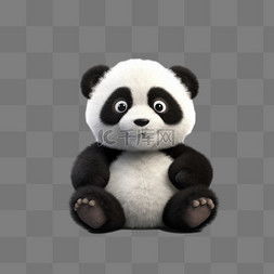 熊猫卡通3d图片熊猫卡通3d图片素材免费下载千库网