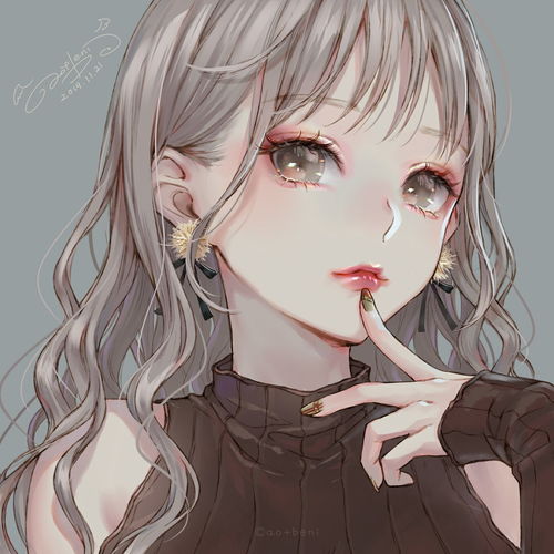 求好看的长卷发动漫女头