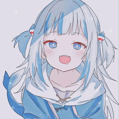 动漫头像0721鲨鱼妹可爱小鲨鱼动漫女头