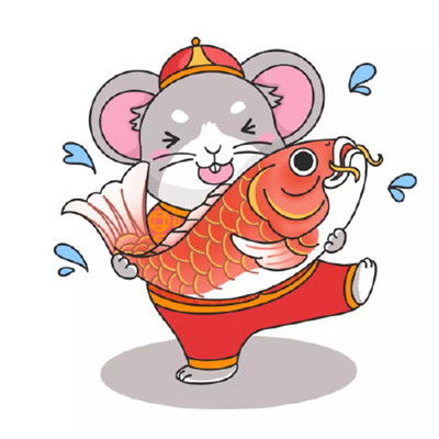 鼠年头像可爱图片大全2020年新版鼠年图片卡通