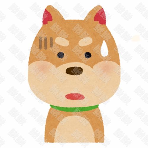 表情尴尬流汗无奈的小狗狗猫咪小猫头像表情包手绘卡通插画手绘png儿童插画免扣素材2阿猫阿狗