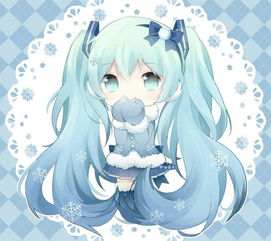 求几张初音未来q版图片,谢谢
