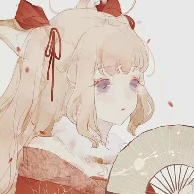 超级卡哇伊的少女心动漫头像,敲阔耐萌萌哒