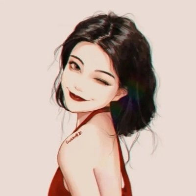 动漫女生头像月色与你太过撩人