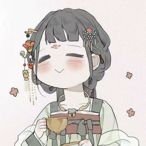 古风漫画女头部位头像淳与爱丽丝