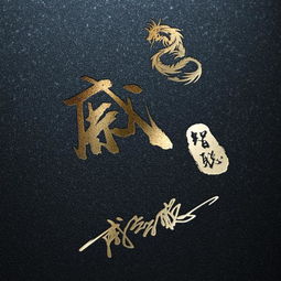 龙图腾经典姓氏微信头像,霸气十足签名头像,尽显男人本色