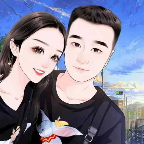 qq头像女生2023最新版,2023最火一男一女情侣头像