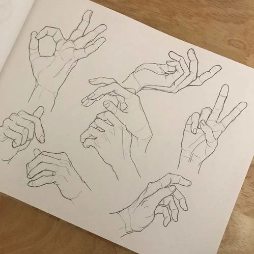 绘画素材大佬日常练习动漫人物衣褶画法男女生都有