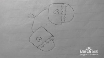 简笔画之手套