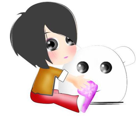 photoshop鼠绘教程大头卡通女孩