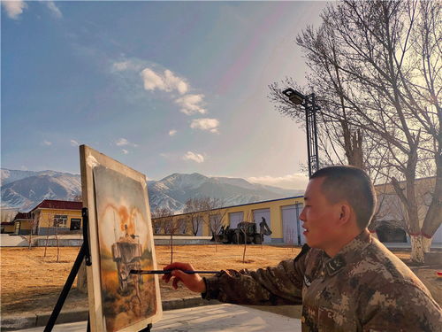 军营漫画丨边防官兵手绘军旅风采