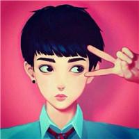手绘情侣头像动漫唯美清纯情侣头像手绘彩色