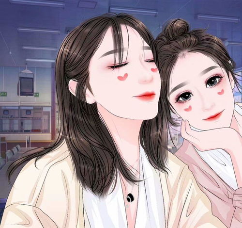 女生专属漫画头像,你最舍不得换的头像