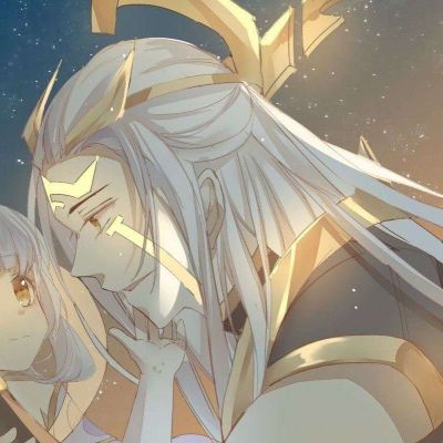 ins可爱动漫情侣头像