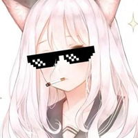 像素眼镜动漫头像像素墨镜二次元头像