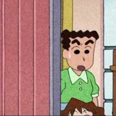 动漫蜡笔小新情头一左一右头像